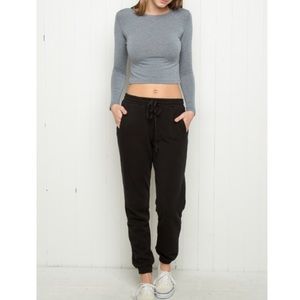 black sweatpants brandy melville
